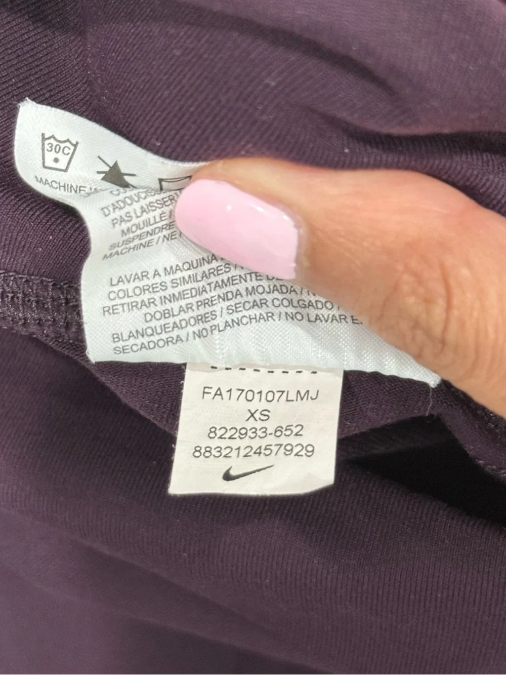 Nike NEW Size XS Dri-Fit Workout Training Leggings
